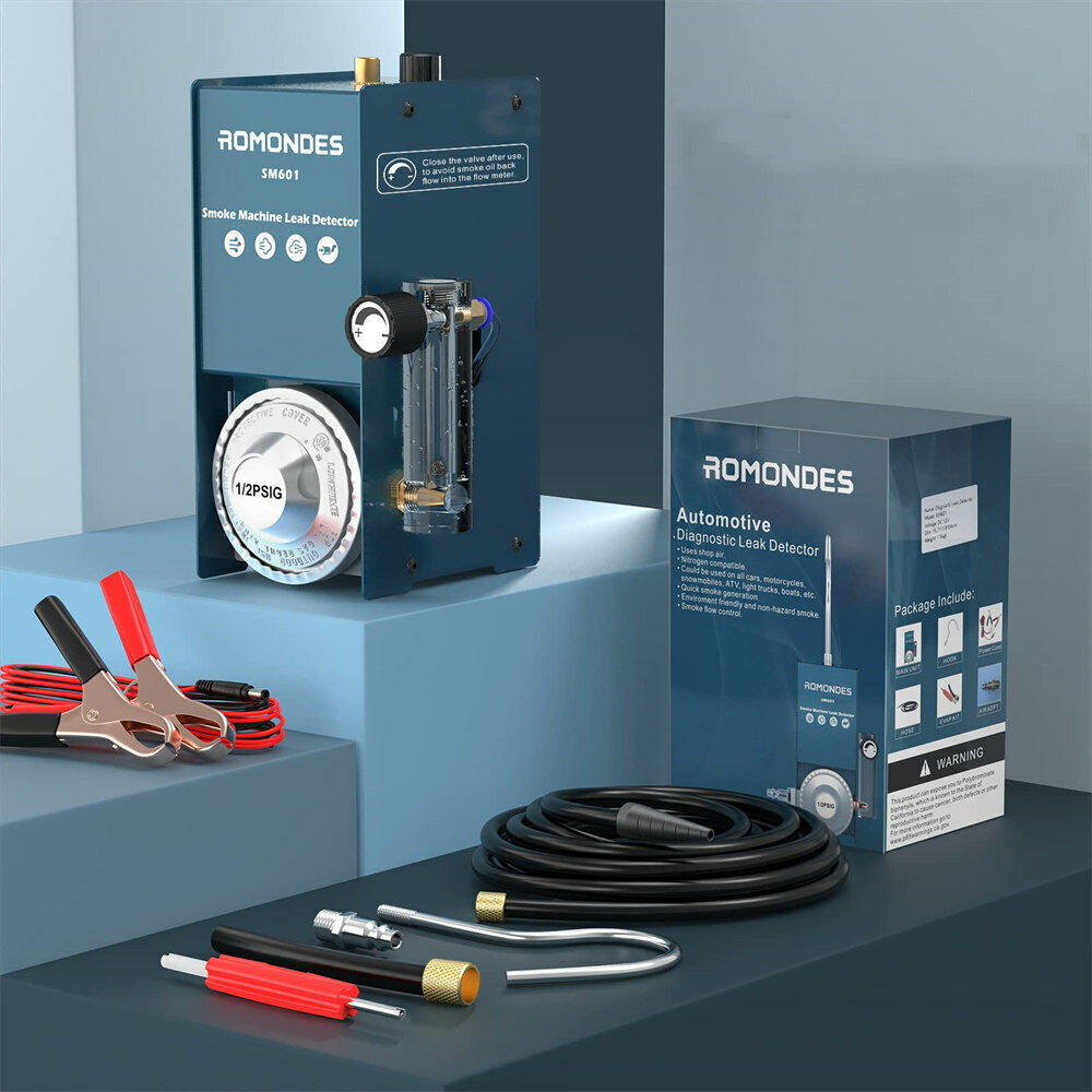 Tester wycieków dymu samochodowy