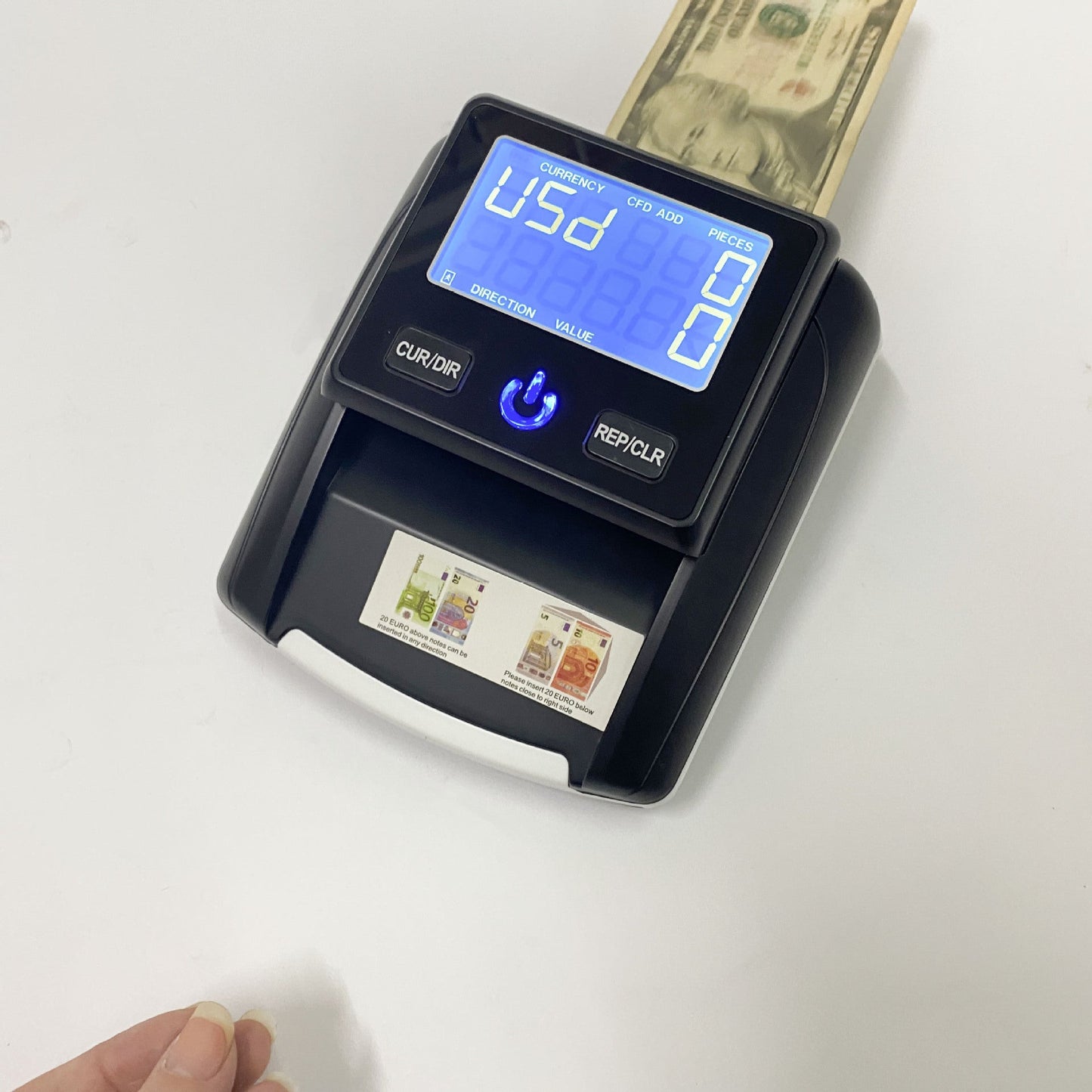 Przenośny licznik banknotów